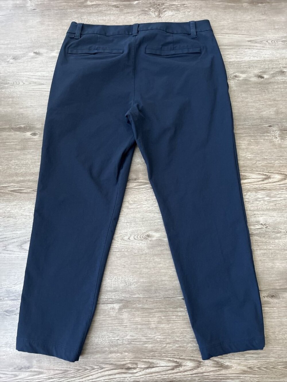Lululemon Commission Slim Tapered Fit Pant Navy Mens Actual 32x26 - Picture 10 of 15